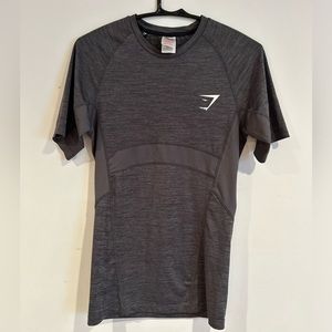 Men’s gray size small slim fit polyester/elastan